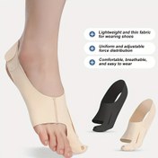 Resim 1 adet Parmak Ayrıcı Çorap, Polyester Elyaf, Elde Yıkanır, Parmak Desteği Ayrımı, Ayakkabılarda Giyilebilir, Gündüz ve Gece Kullanımı 
