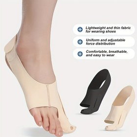 Resim 1 adet Parmak Ayrıcı Çorap, Polyester Elyaf, Elde Yıkanır, Parmak Desteği Ayrımı, Ayakkabılarda Giyilebilir, Gündüz ve Gece Kullanımı 