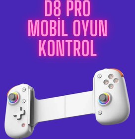 Resim L'eDoren BSP D8 PRO RGB Tablet Oyun denetleyicisi kablosuz P3 P4 Android IOS için Bluetooth Joystick Gamepad 