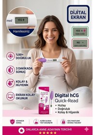 Resim Meicomed Qrtest Dijital Gebelik Testi 3 