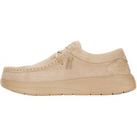 Resim HEY DUDE Erkek Oxford ( Klasik) HD.41975-265 Hey Dude Wally Comf Suede Tan 