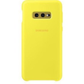 Resim Galaxy S10e ile Uyumlu Kılıf Silicone Cover Sarı EF-PG970TYEGWW 