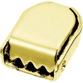 Resim Gold Altın Renk Metal Ayakkabı Bağcık Ucu Klipsi 30 Adet 