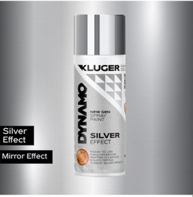 Resim Kluger Sprey Boya Gümüş Krom Efekt 401 