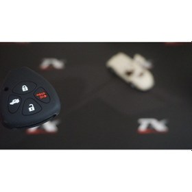 Resim Toyota Uyumlu Corolla Camry 1.Kalite Silikon Anahtar Kılıfı 