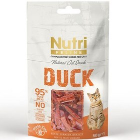 Resim Nutri Feline Duck Ördek Etli Tahılsız Kedi Ödülü 50 Gr 