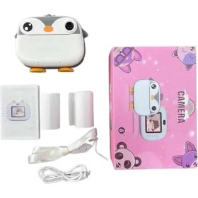 Resim Esranın Dünyası Buğz Çocuklara Özel Şirin Tasarımlı Mini Fotoğraf Yazıcısı 3 Adet Rulo Hediyeli 