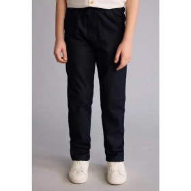 Resim DeFacto Regular Fit Düz Paça Pamuklu Pantolon Erkek Çocuk H5770A826SM 
