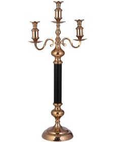 Resim Vitale Andre 3'lü Bakır Şamdan 99 Cm Ak.ır0276 