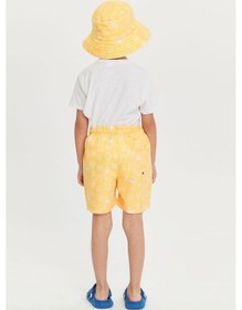 Resim Benitto Kids Erkek Çocuk Desenli Bucket Şapka 7007-sarı Sarı 