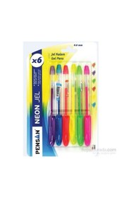 Resim Pensan My- King Neon Jel Kalem 6 Li 