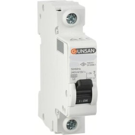 Resim Günsan Elektrik Valta 1X63A C Tipi 6ka W Otomat 