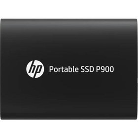 Resim HP P900 1TB 2000MB/S-2000MB/S TYPE-C 3.2 PS4-PS5-PC-TELEFON-TABLET-KAMERA UYUMLU EXTERNAL TAŞINABİLİR SSD SİYAH - 7M693AA 