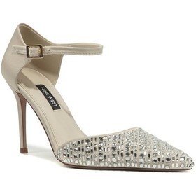 Resim Nine West Jovana 6fx Şampanya Kadın Topuklu Sandalet 000000000102051468 Bej 