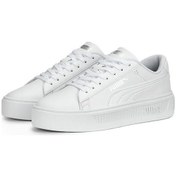 Resim Puma Smash Platform V3 Günlük Spor Ayakkabı Beyaz 