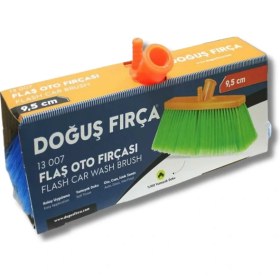 Resim Doğuş Flaş Kutulu Oto Yıkama Fırçası, Kıl Boyu 9,5 Cm. Su Hortumu Girişli x 12 Adet (13007) 