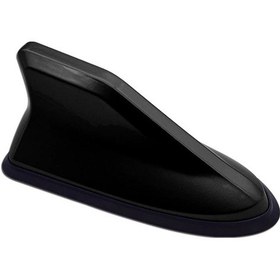 Resim Siyah Shark Tavan Anteni Köpek Balığı Kuyruğu Dahili Sinyal Yükselticili 