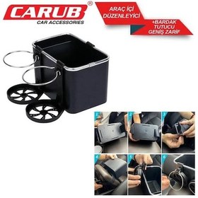 Resim Araç İçi Düzenliyici+bardak Tutucu 1 Adet 