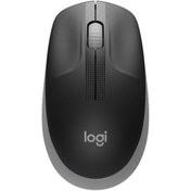 Resim Logitech 910-005906 M190 Kozak Gri Büyük Boy Kablosuz Mouse Optik 1000 Dpı Buton 