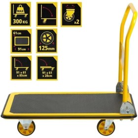 Resim Stanley PC528 Profesyonel Paket Taşıma Arabası 300 Kg. 