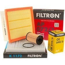 Resim Opel Corsa D 1.2 - 1.4 Benzinli Periyodik Bakım Filtre Seti Filtron Marka 650172 - 834926 - 6808622 