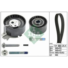 Resim INA 530037910 TRİGER EKSANTRİK GERGİ SETİ 206 207 307 308 1007 20 