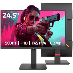 Resim Gamepower Lucid S50 24.5'' 500Hz 0.2ms Fast Va E Spor 10 Bit Pivot Rgb Gaming Monitör 