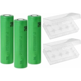 Resim Sony Vtc4 18650 3.7V 2100Mah Li-Ion Pil-3 Adet Pil 2Ad Pil Kutusu 