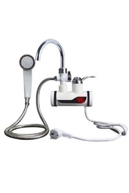 Resim Wevolt Elektrikli Ani Su Isıtıcı Musluk Termal Ani Su Isıtıcı Musluk .duş Setli (alttan Giriş) 