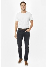 Resim Erkek Comfort Fit Jeans Pantolon 1625 Bgl-st04971 Koyu Gri 