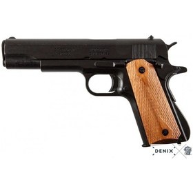 Resim Denix Dekoratif Replika Otomatik 45 Kalibre M1911a1 Tabanca, Amerika 1911 