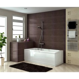 Resim Shower Valencıa Kolluklu Düz Küvet 80*170 