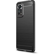 Resim Microcase Xiaomi Redmi Note 11 Pro 5g Global 2022 Brushed Silikon Kılıf Siyah 