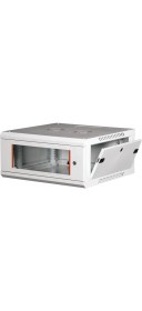 Resim Lande 4u 19" Duvar Tipi Rack Kabinet – Genişlik: 600 mm | Derinlik: 600 mm – Açık Gri (Demonte) 