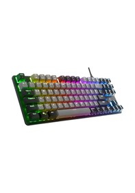 Resim Acer Emachines Eak87 Rgb Mekanik Red Switch Tkl Oyuncu Klavyesi - Gri Siyah 87 Tuş Kompakt Gaming 