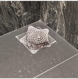 Resim Mainshop Yıldız Şeklinde Vantuzlu Lavabo Ve Küvet Tıkacı Süzgeç Beyaz Renk 1 Adet M-114 Beyaz 