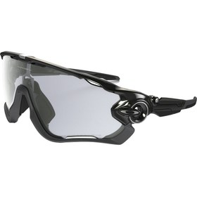 Resim Oakley JawBreaker Bisiklet Güneş Gözlüğü Polished Black Clear/Black Photo Iridium 