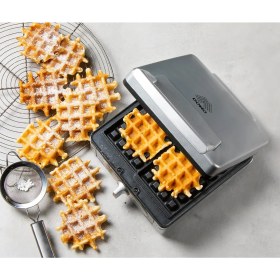 Resim Domo 1400 Watt Ekstra Kalın Kare Belçika Waffle Makinesi 