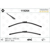 Resim Valeo Sılecek Supurgesı Takımı 650mm / 475mm Mercedes B-class W246 11 18 Swf IS00-VALEO 119264 