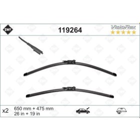 Resim Valeo Sılecek Supurgesı Takımı 650mm / 475mm Mercedes B-class W246 11 18 Swf IS00-VALEO 119264 