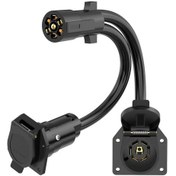Resim Zhanglei001 1 Den 2 Ye Amerikan 7 Cekirdekli Tir Romork Fis Y Kuyrugu Fiber Bolucu Pvc Malzeme Bir İle İki Arac Fis Baglantisi 