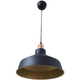 Resim Rys Retro Metal Siyah Dekoratif Bakır Duylu Siyah Içi Gold Mutfak (536633277) 