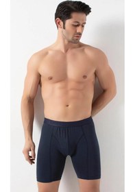 Resim Donex Erkek Uzun Likralı Boxer 2367 Lacivert 