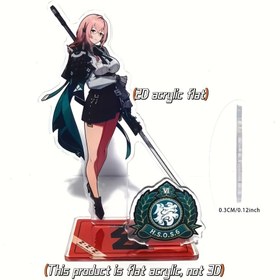 Resim Anime Karikatür Pop Kültürü Akrilik Figür Sergi Rafı, Parti Dekorasyonu İçin Mükemmel İç Mekan Dekoru, 2D Düz 