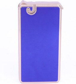 Resim Bıyıklı Tobacco Metal Kasa Çakmak Mum Alev - Soft Flame - Mor 