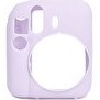 Resim Fujifilm Instax Mini 12 Makine Uyumlu Lila Koruyucu Silikon Kılıf 