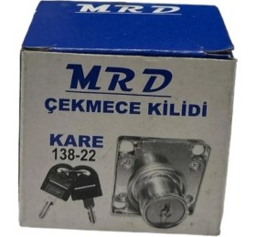 Resim Mrd Çekmece Kilidi 22 mm Kare Kilit 138 