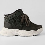 Resim Vicco Milas Kürklü Unisex Okul Öncesi Haki Bot Haki 