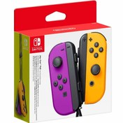 Resim Nintendo Switch Joy-Con Control Purple Orange Joycon 