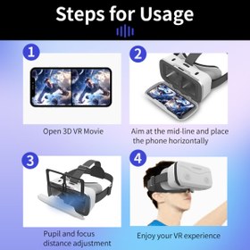Resim VR Shinecon 4.7-7.0 Inch 3d Sanal Gerçeklik Gözlüğü 